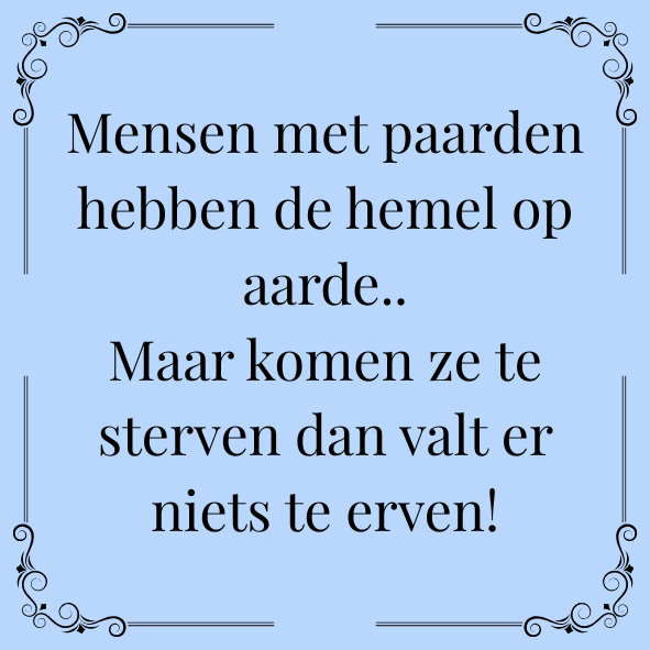 ''Mensen met paarden..''