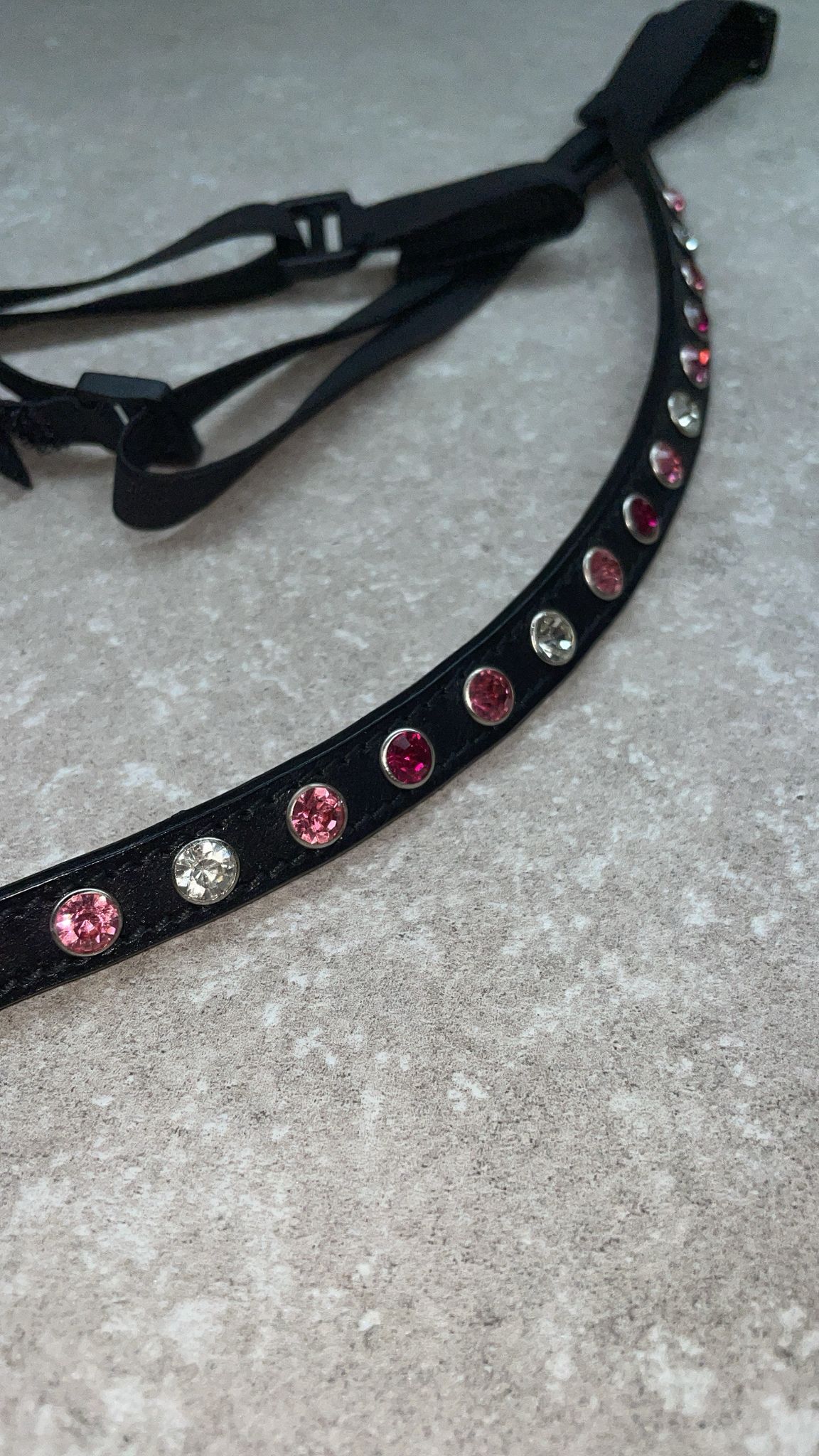 Zadelsieraad Roze, one size
