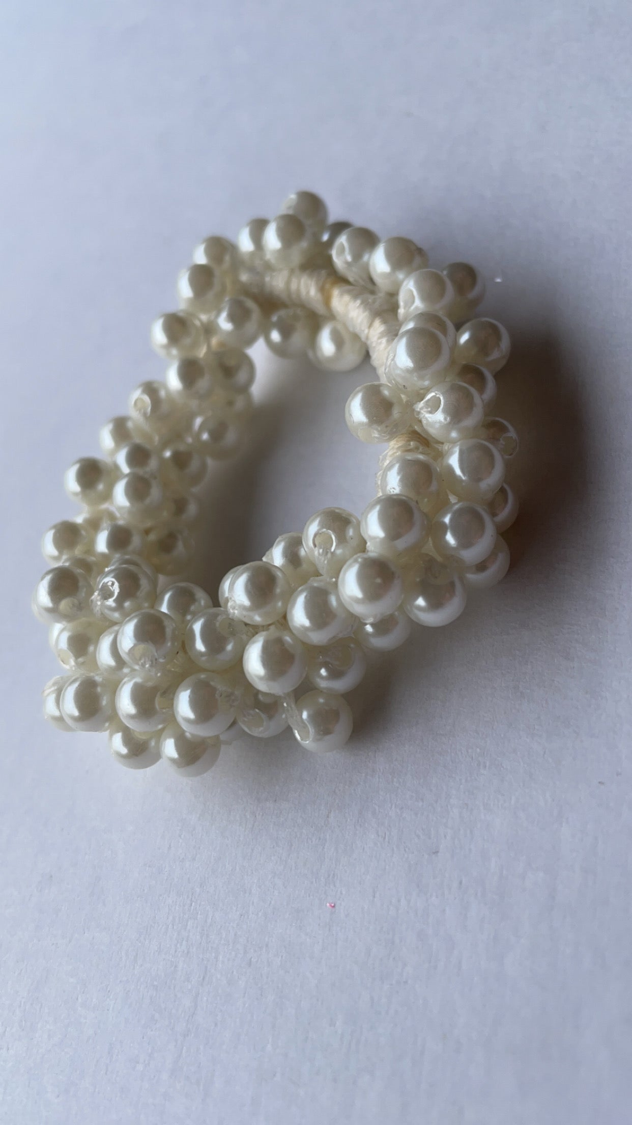 Knotband Pearl Wit