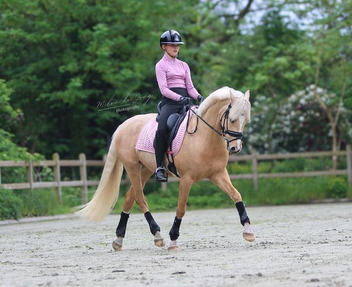 Pale Pink Dressuur Full