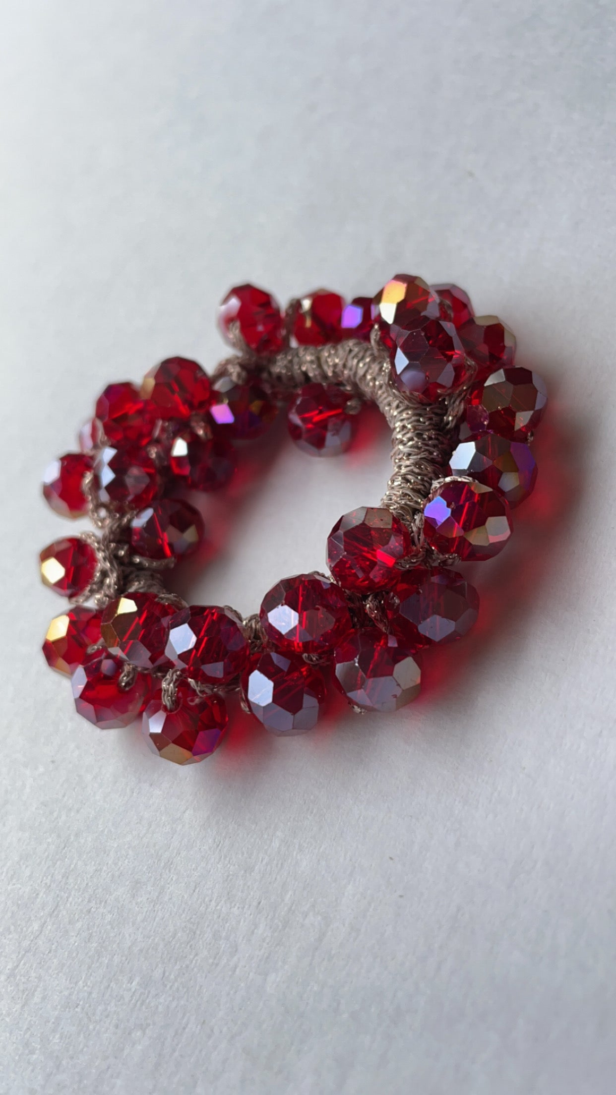 Knotband Twinkle Rood