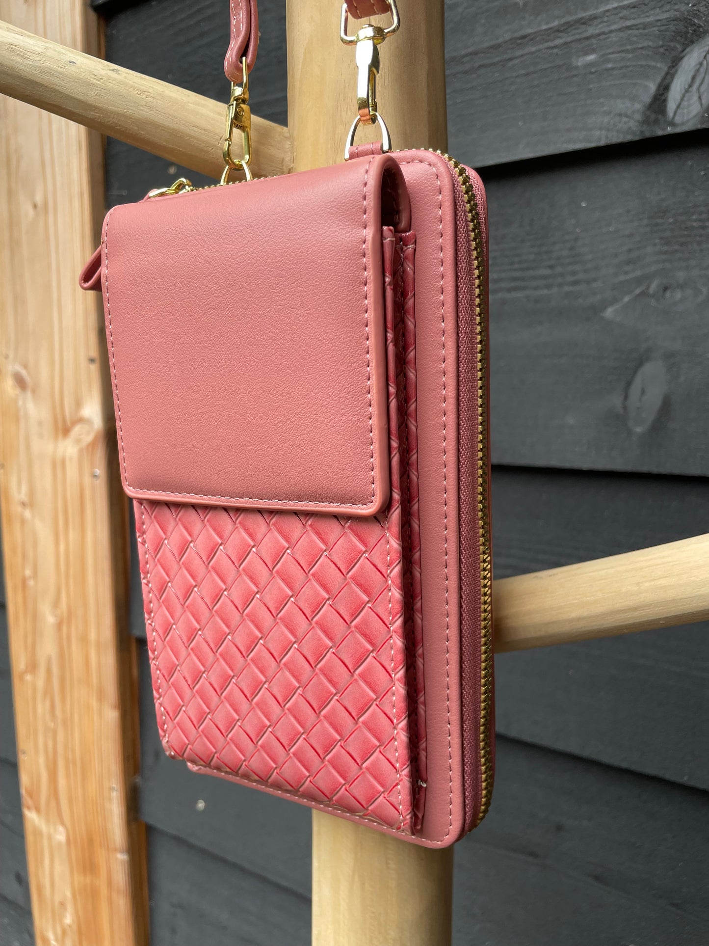 Portemonnee/telefoontasje Roze