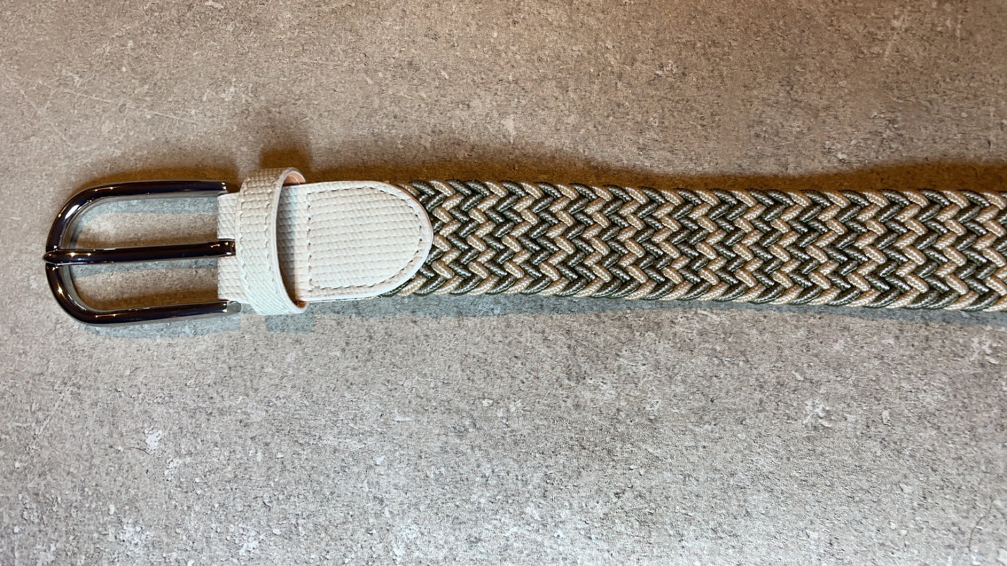 Elastische broekriem Beige/Bruin