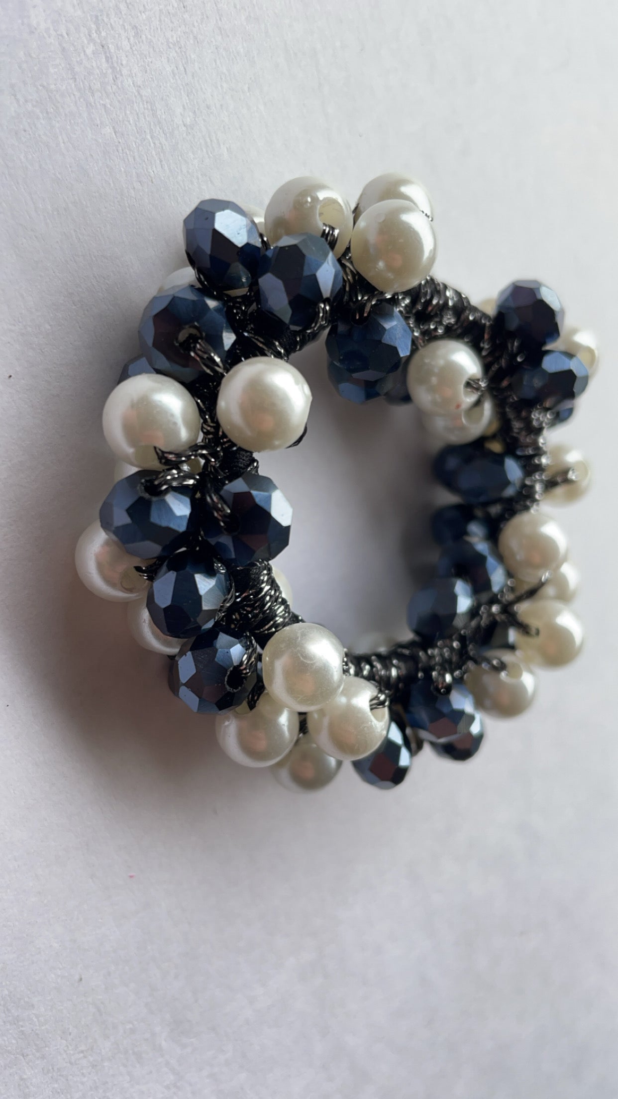 Knotband Shine Navy