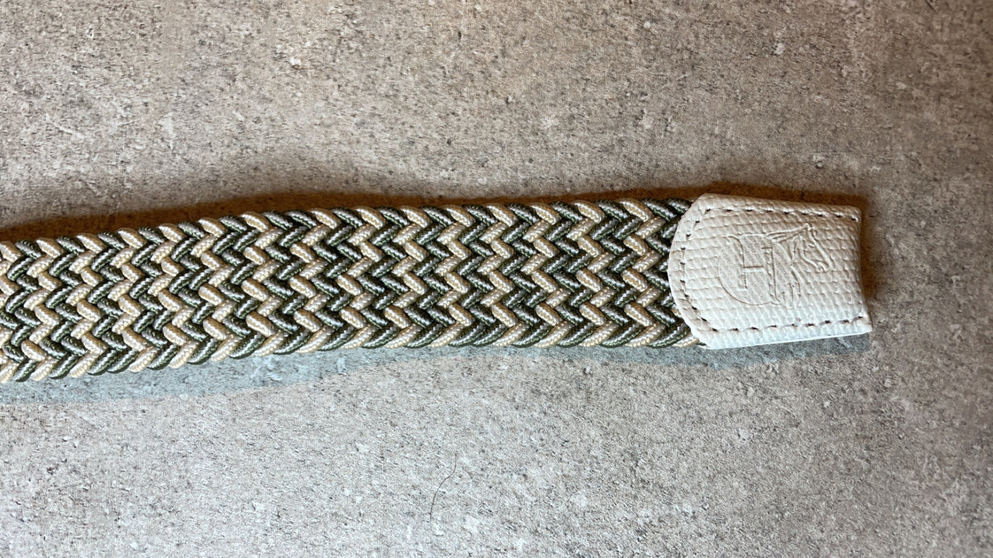 Elastische broekriem Beige/Bruin
