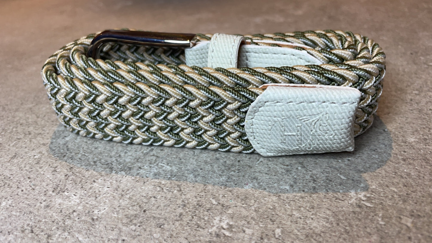Elastische broekriem Beige/Bruin