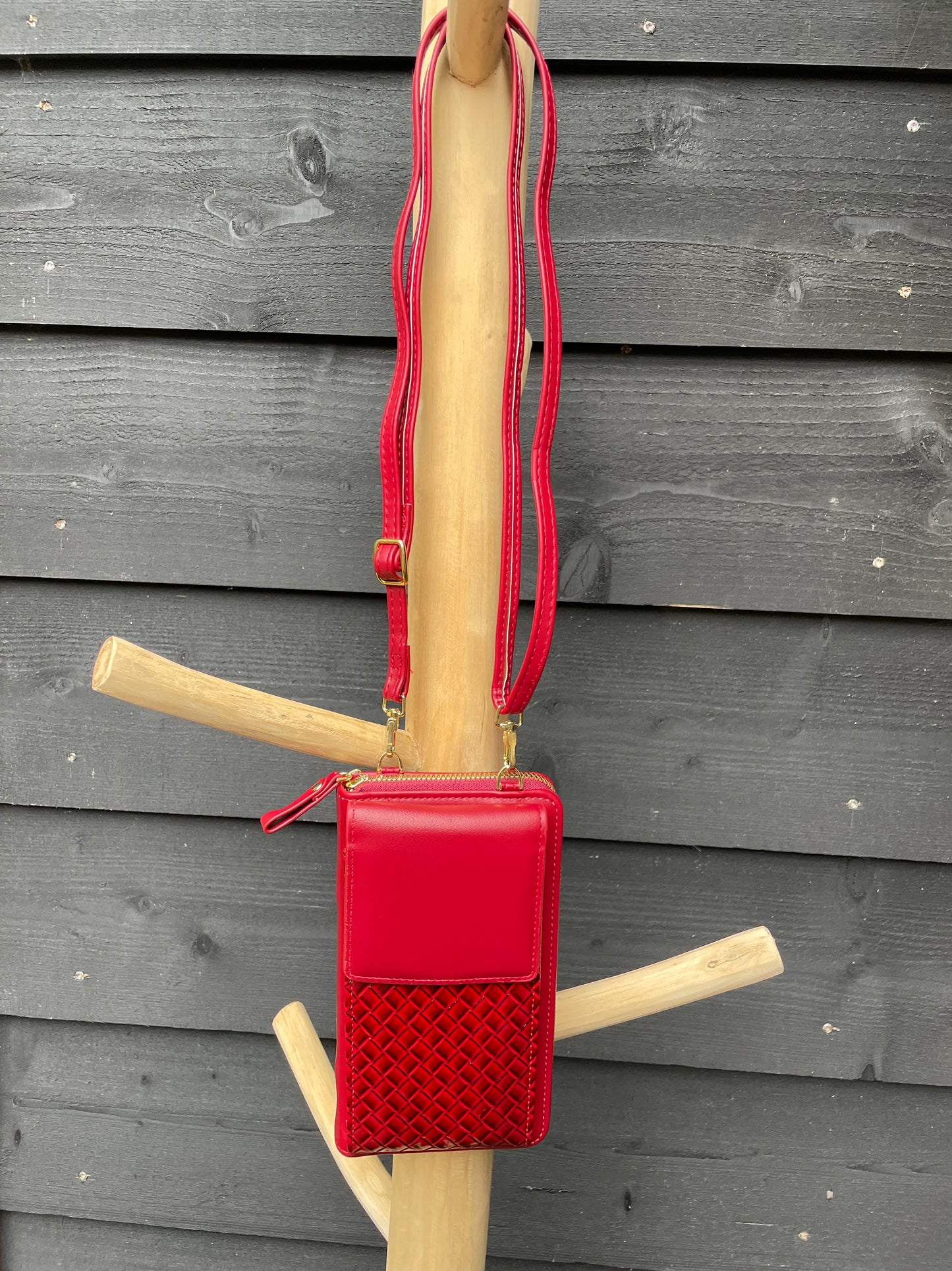 Portemonnee/telefoontasje Rood