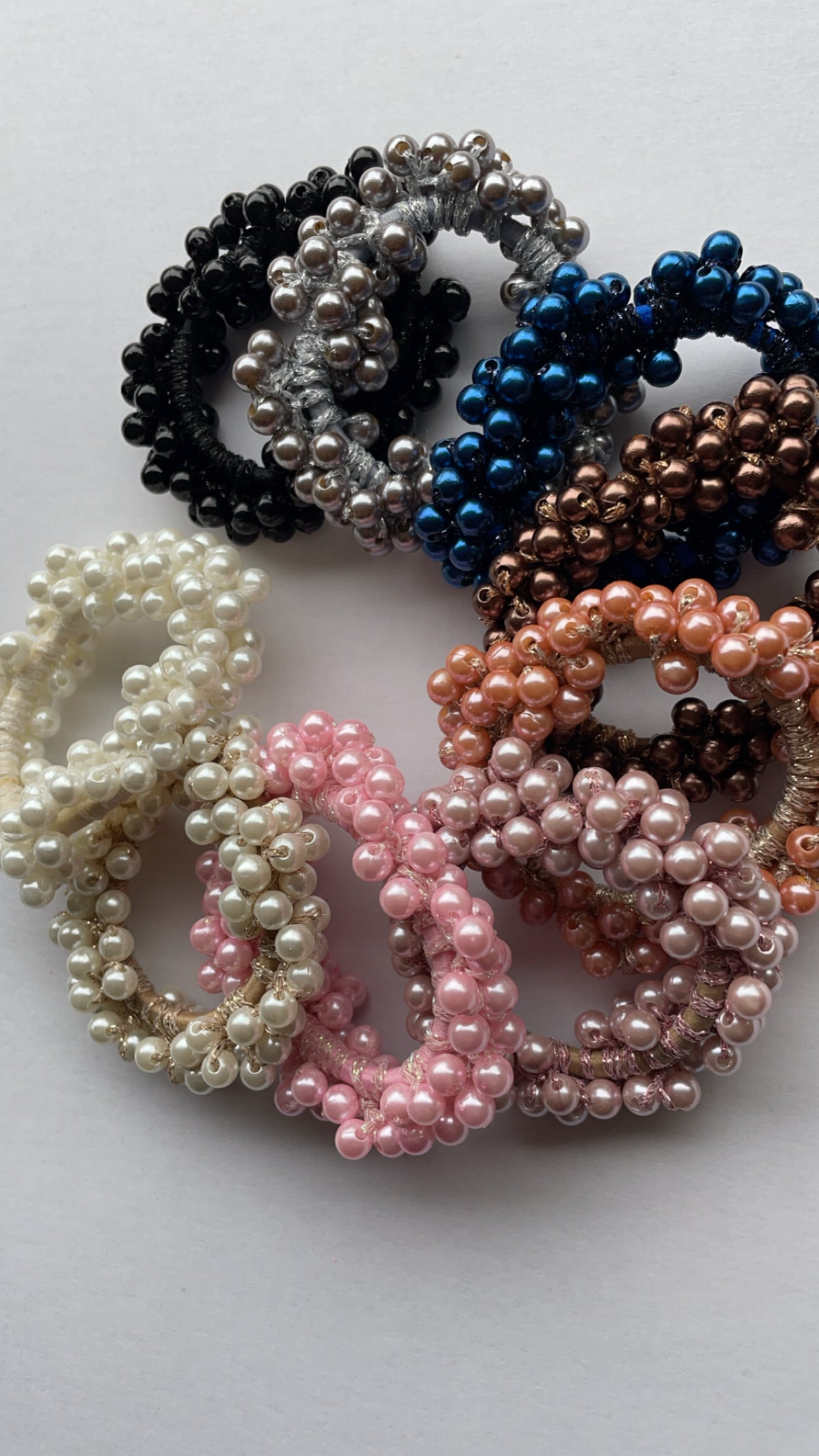 Knotband Pearl Wit