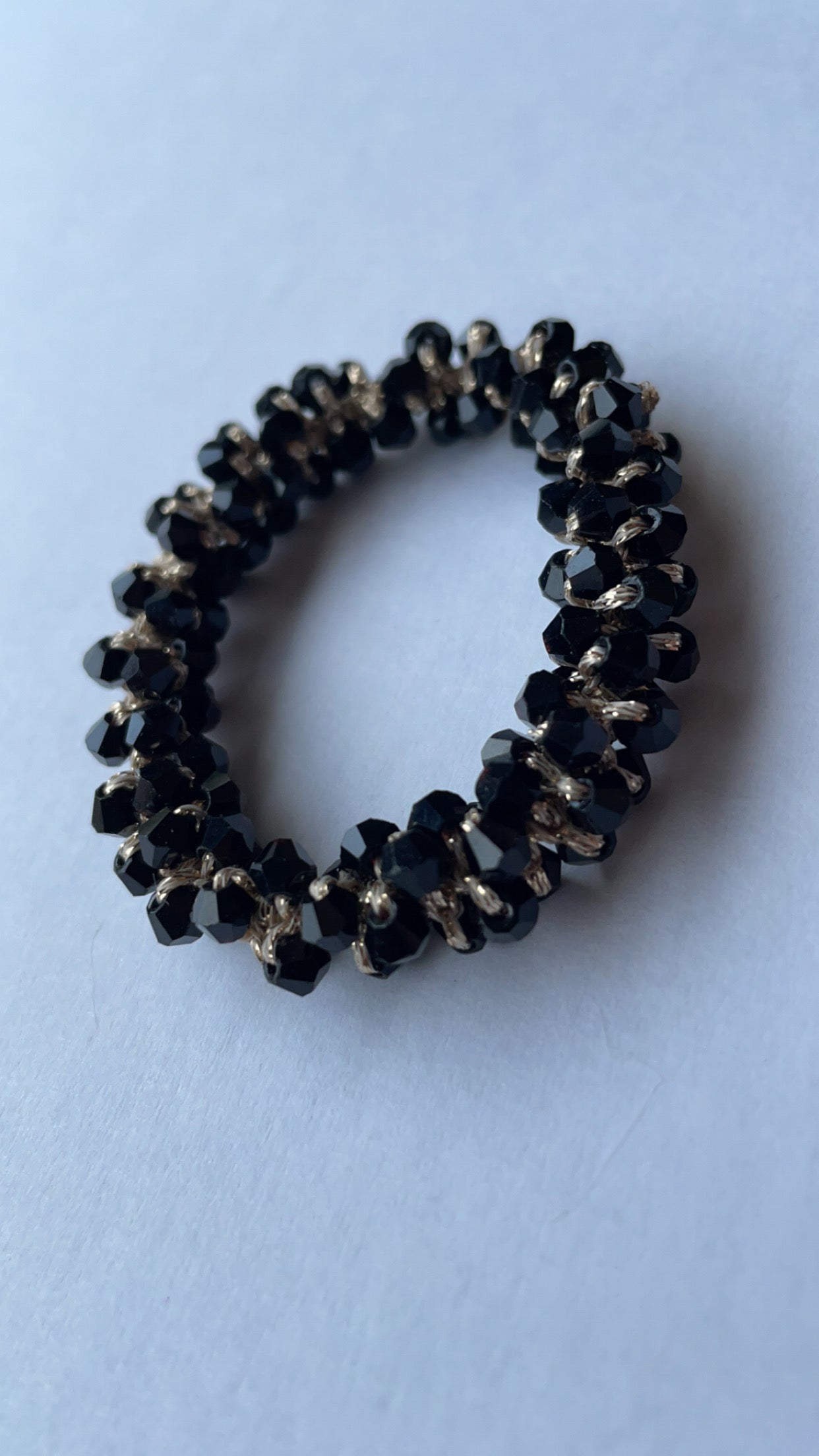 Knotband Rocky Zwart goud