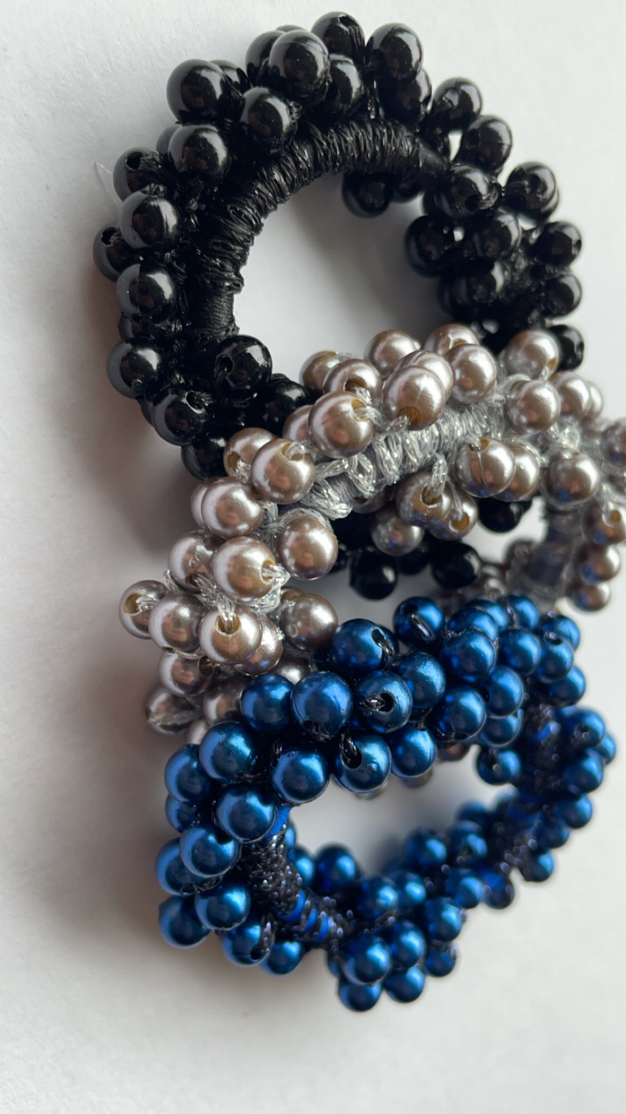 Knotband Pearl Blauw