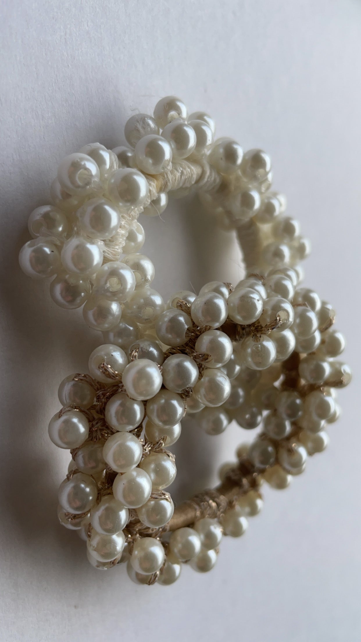 Knotband Pearl Wit