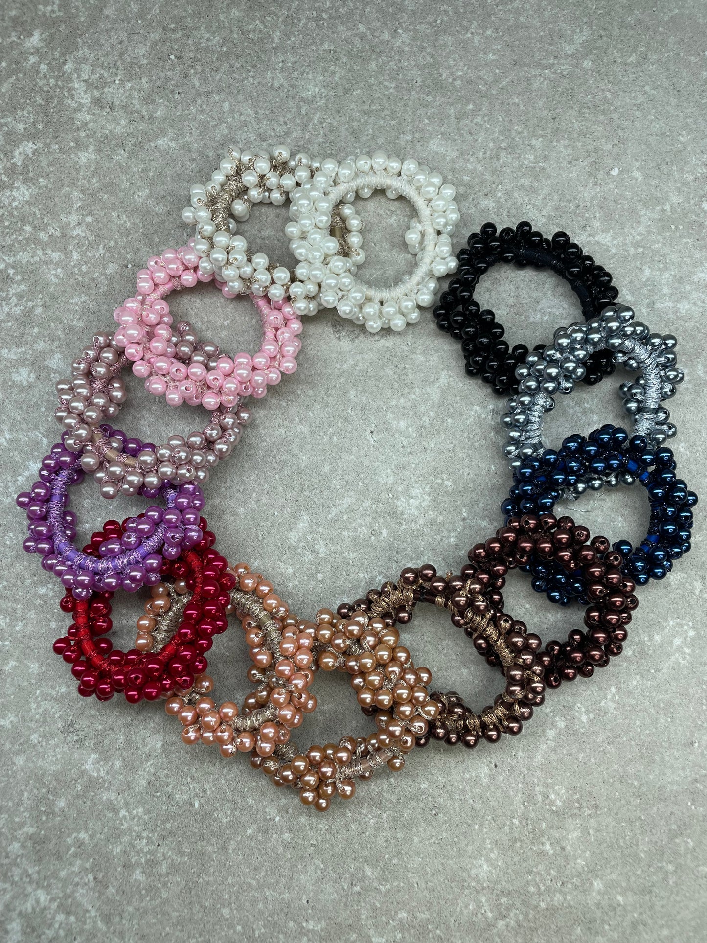 Knotband Pearl Zwart