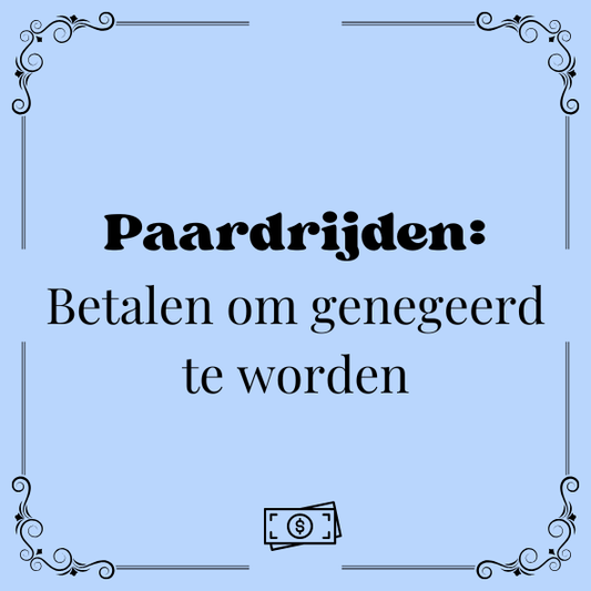''Paardrijden..''
