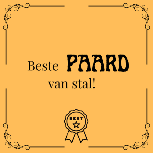 ''Beste paard van stal!''