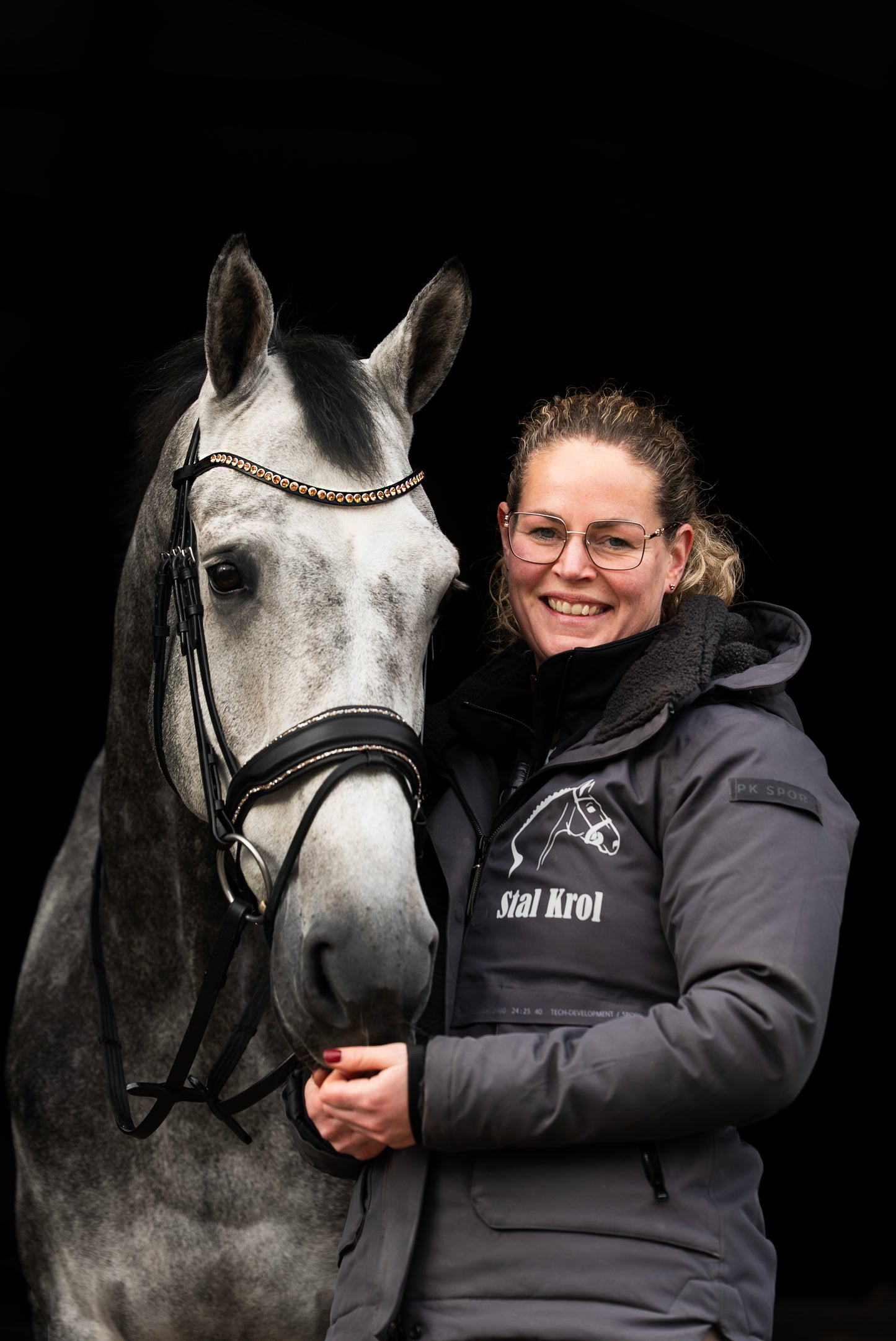 Hoofdstel Rosegoud Rocktrim Mat