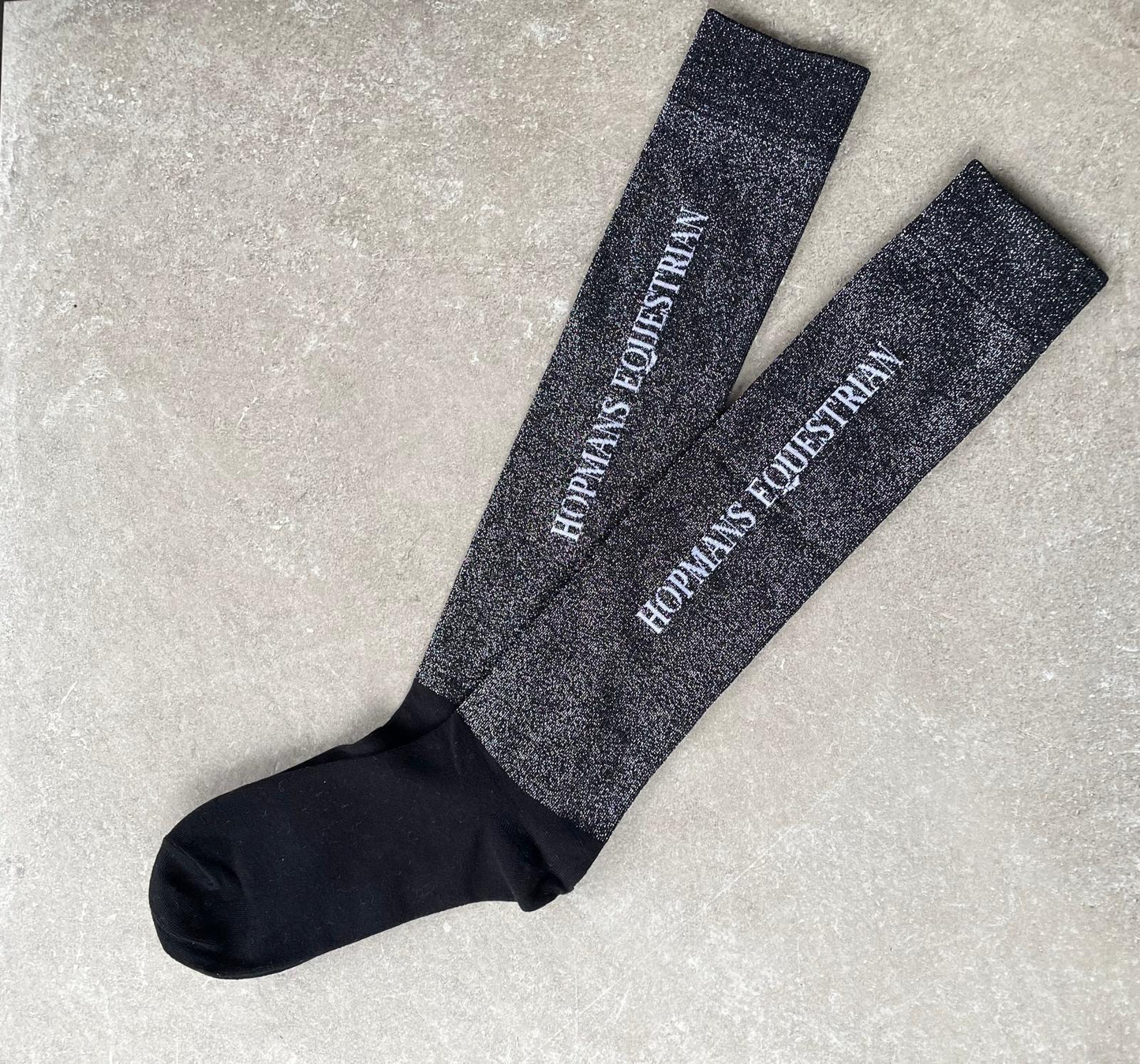 Sokken Glitter Zwart