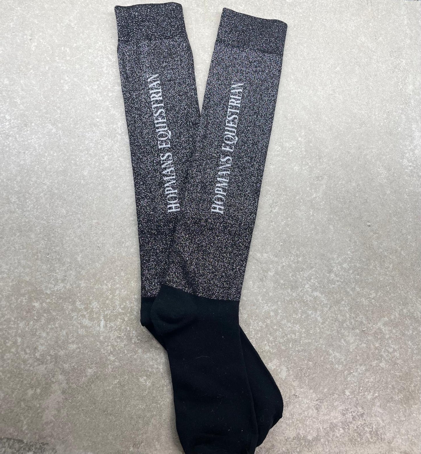 Sokken Glitter Zwart