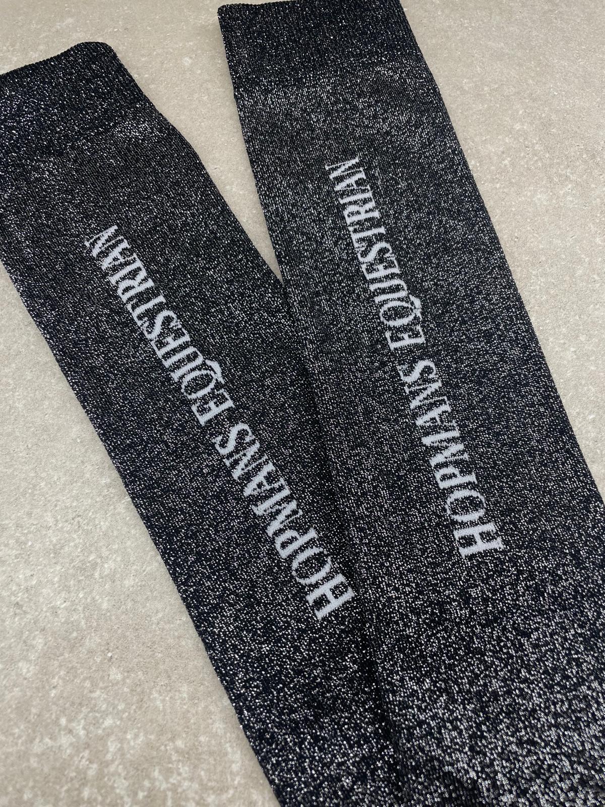 Sokken Glitter Zwart