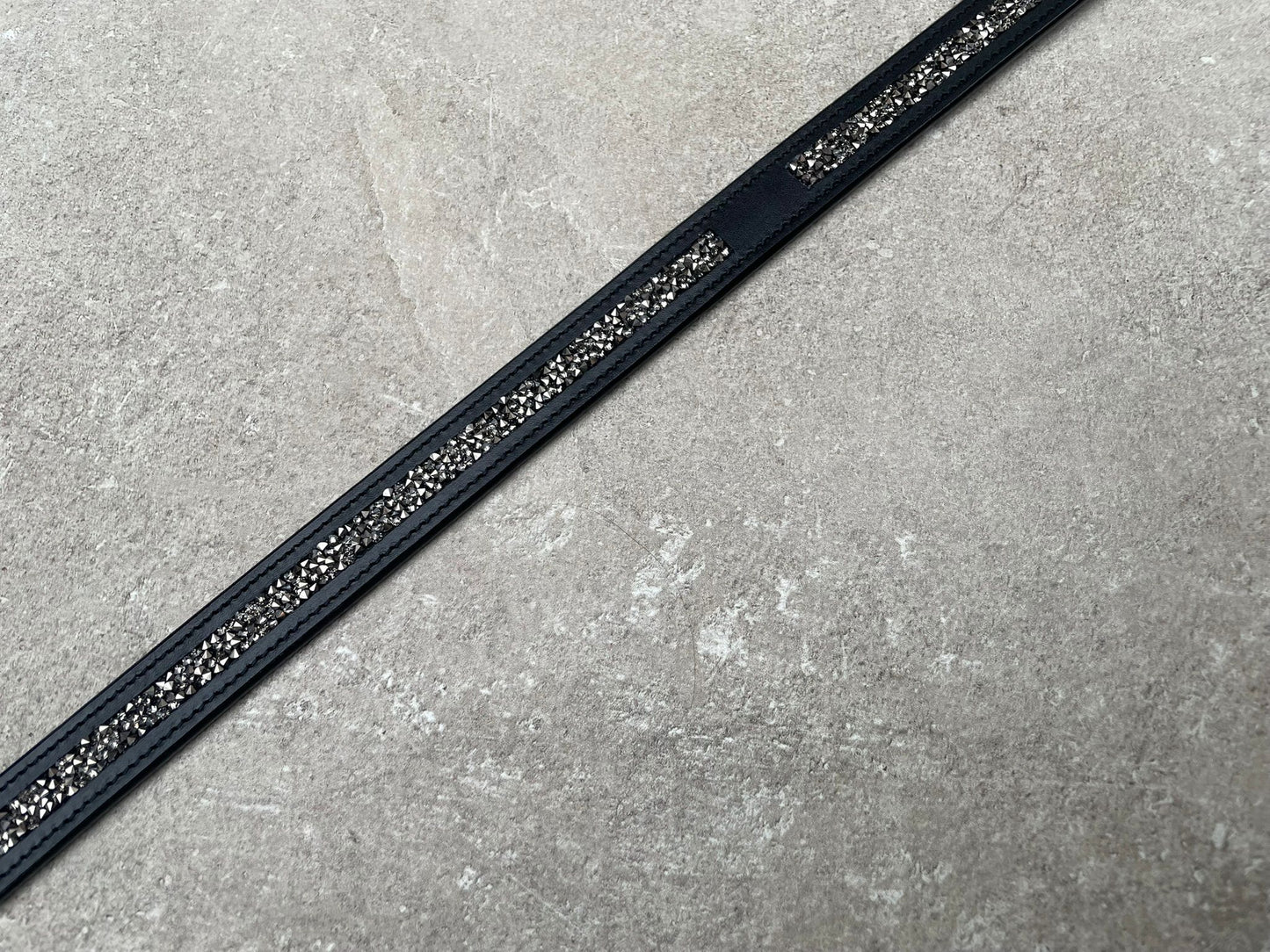 Leren broekriem Rocktrim Grijs