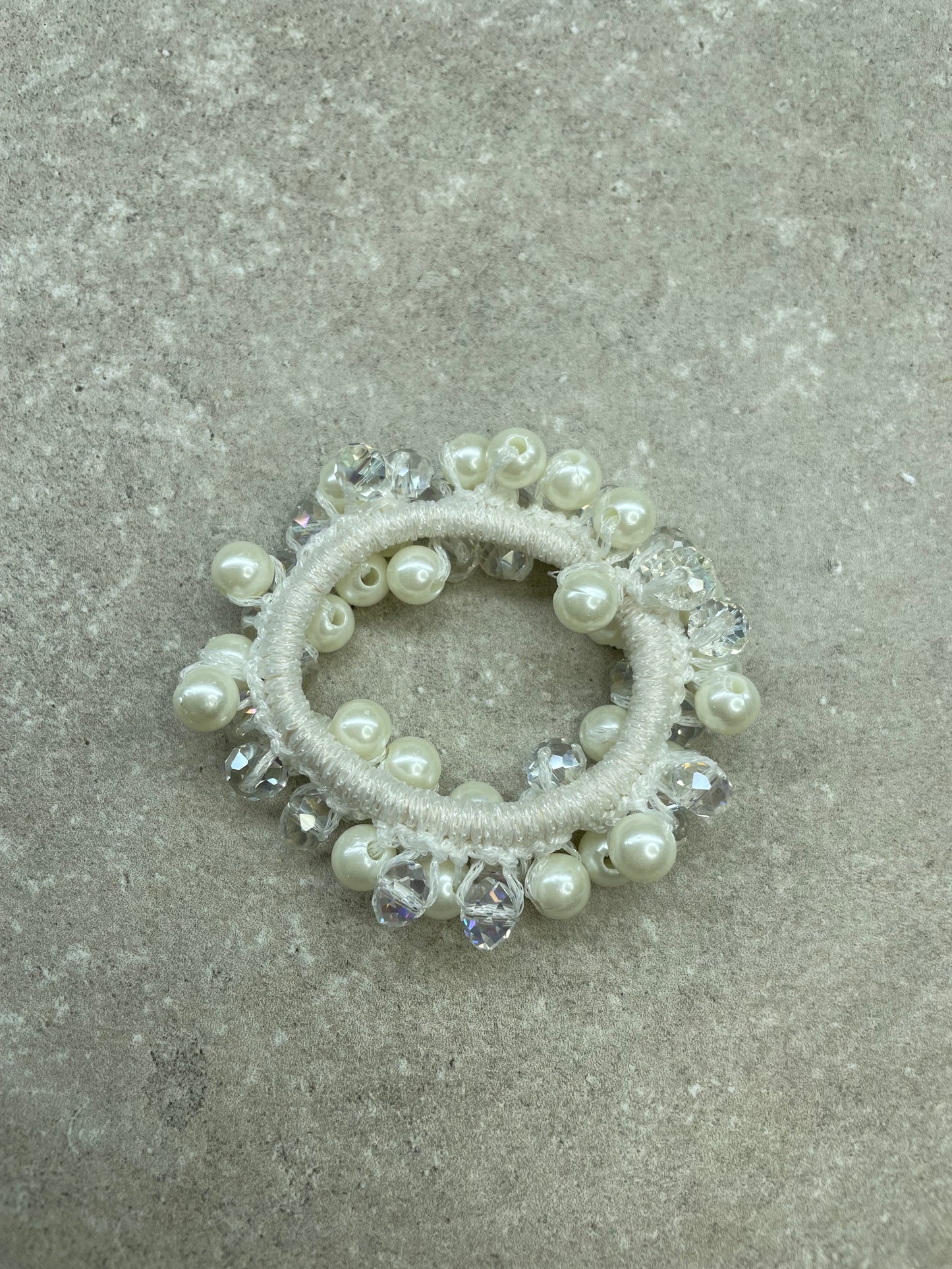 Knotband Shine Wit