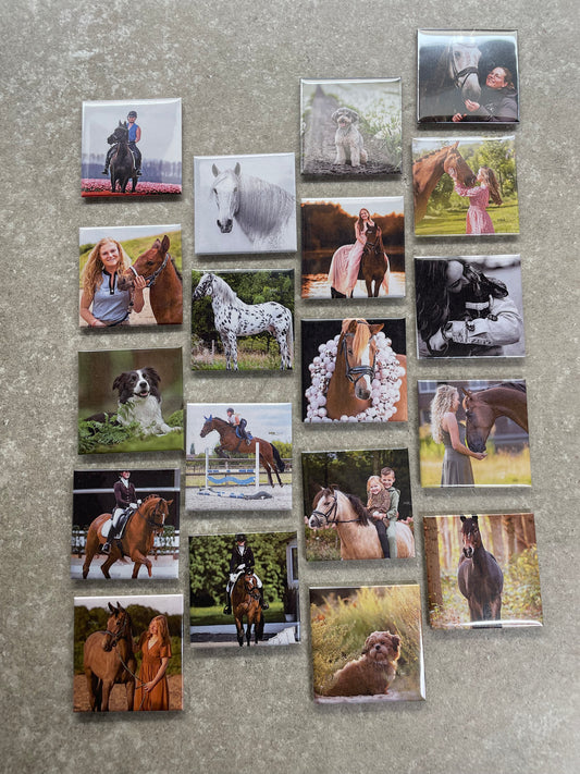 Magneet met eigen foto
