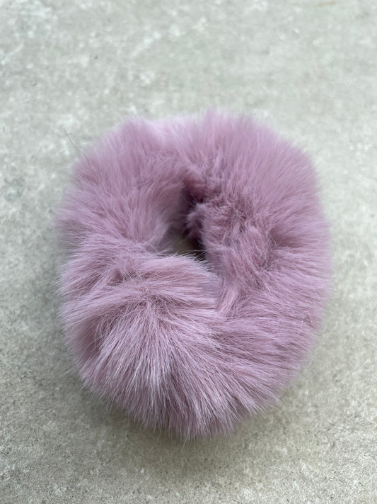 Knotband Fluffy Heidepaars