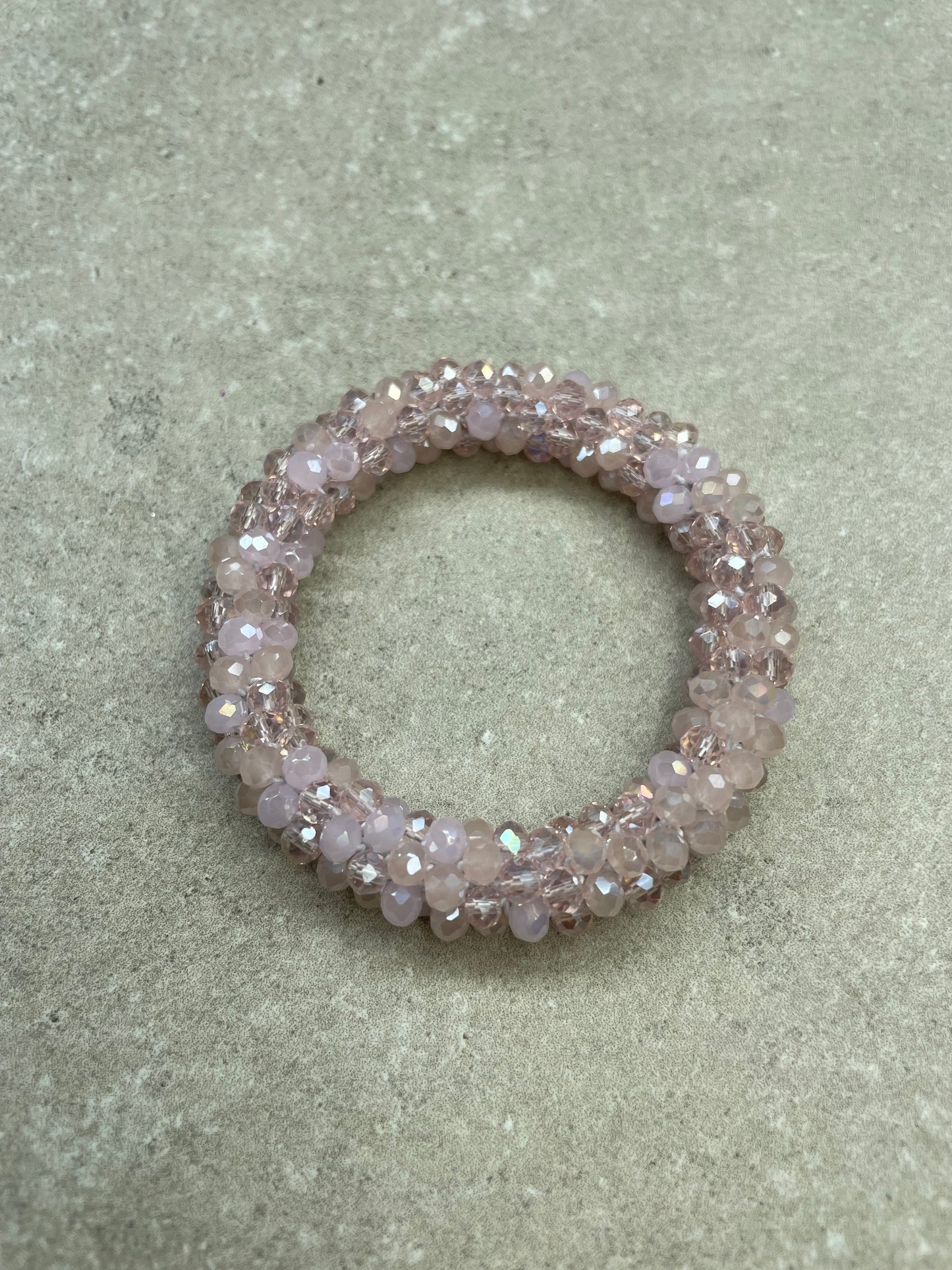 Knotband Classic Multicolor Lichtroze