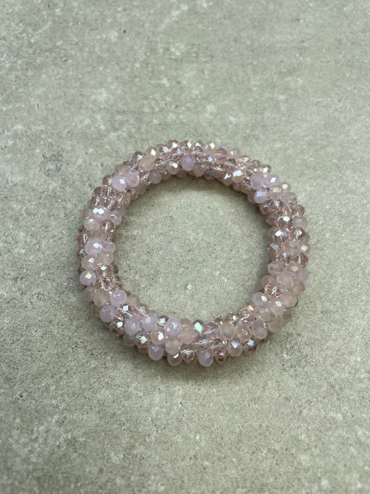 Knotband Classic Multicolor Lichtroze