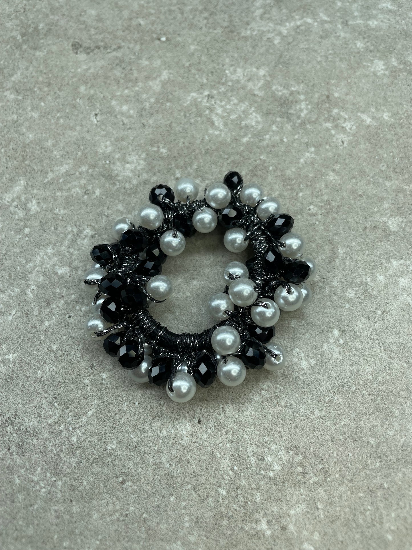 Knotband Shine Zwart