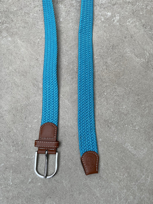 Elastische broekriem aqua
