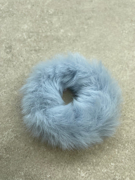 Knotband Fluffy Lichtblauw