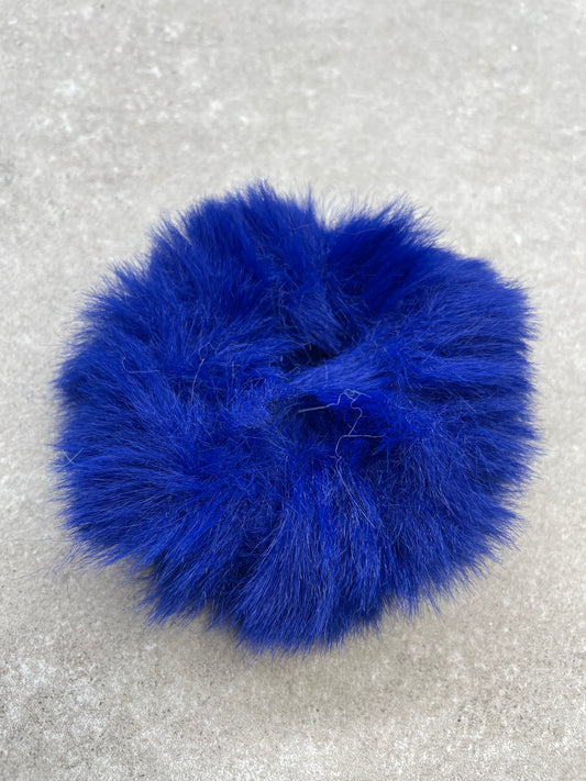 Knotband Fluffy Kobalt