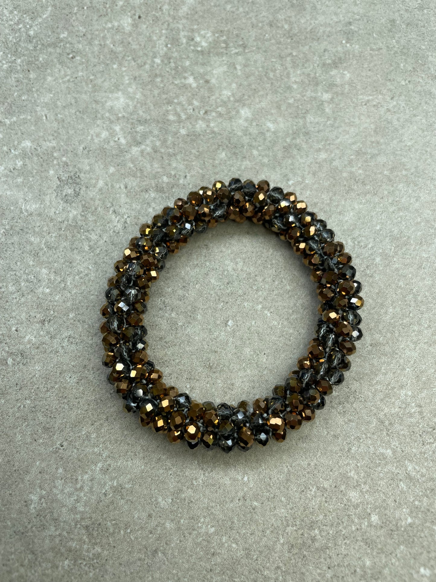 Knotband Classic Bruin Grijs