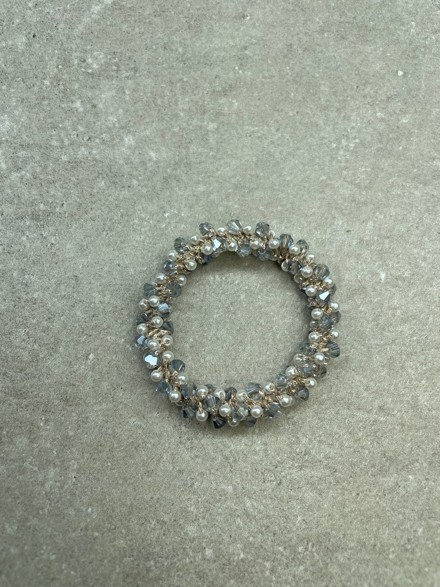 Knotband Glossy Lichtblauw