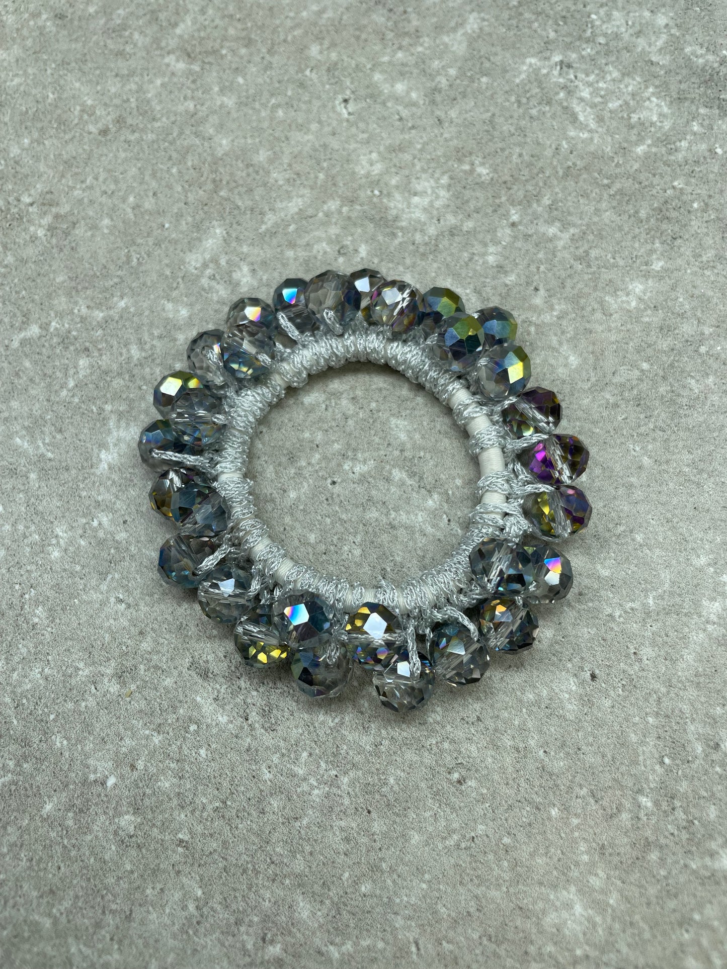 Knotband Twinkle Grijs