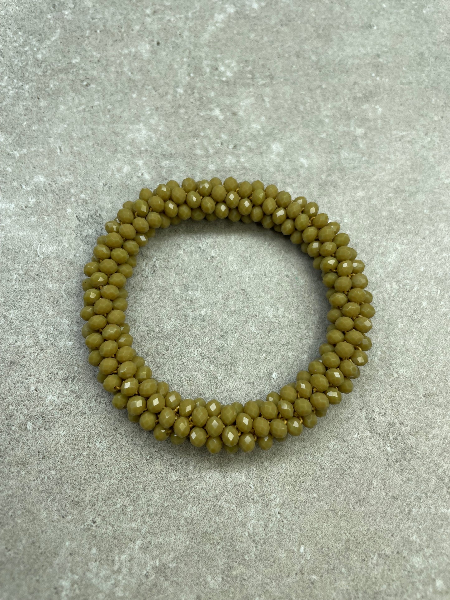 Knotband Classic Olijf Groen