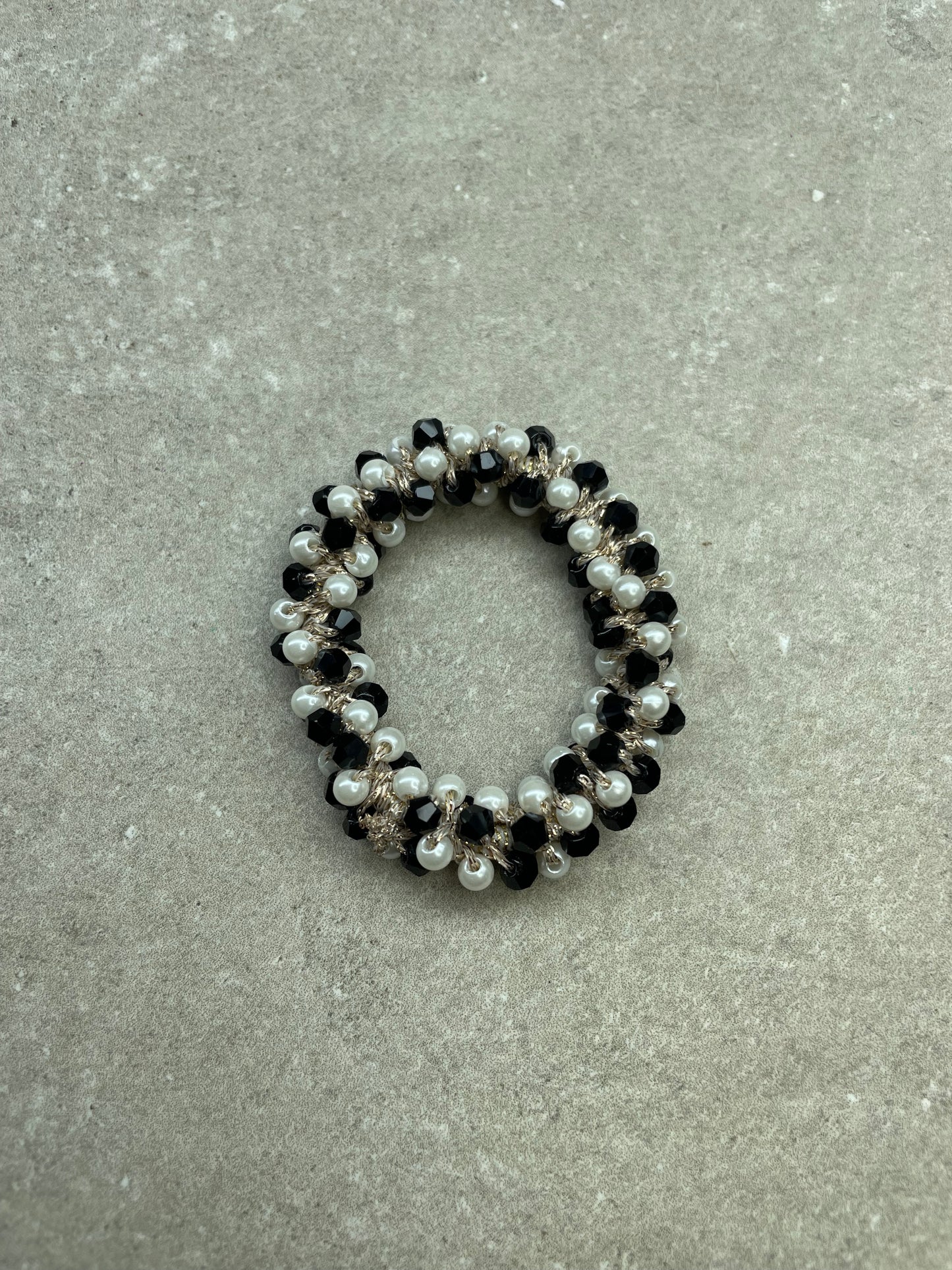 Knotband Glossy Zwart