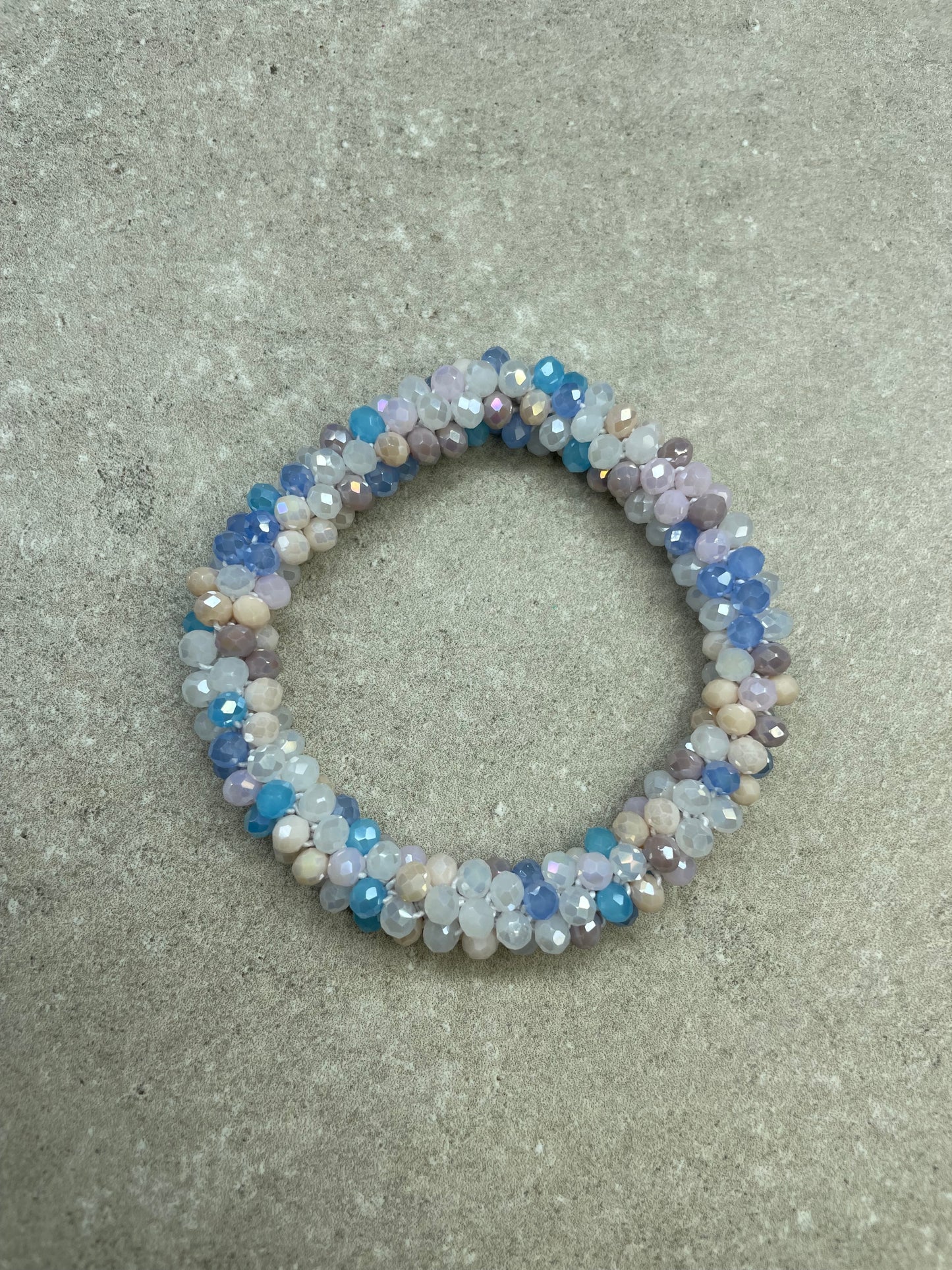 Knotband Classic Multicolor Wit Blauw