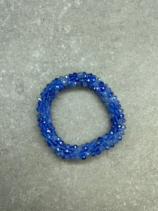 Knotband Classic Multicolor felblauw
